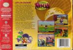 Mystical Ninja Starring Goemon Box Art Back